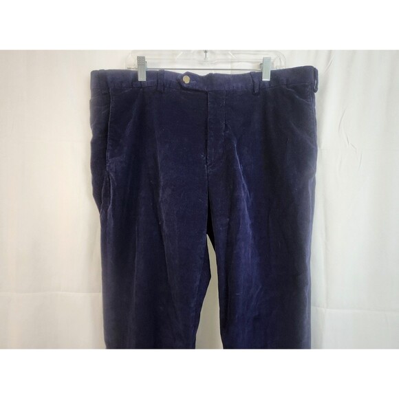Samuelsohn Very Fine Corduroy Mens Pants ~ Color Blue ~ Size 40 Reg - Picture 2 of 6